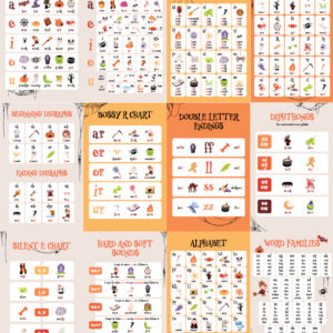 Halloween Phonic Charts