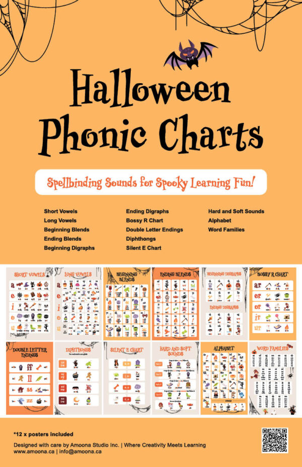 Halloween Phonic Charts